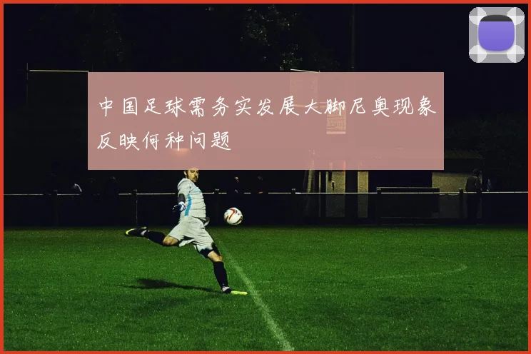 中国足球需务实发展大脚尼奥现象反映何种问题